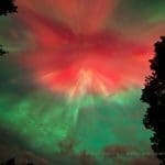 Shawn Malone: "WOWOWOWOW! Incredible! Best northern lights I've seen since 2004! Northern Lights in every direction, photographed most of the time facing south! Beautiful coronas, many reds!"