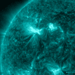On of the 4 in SDO/AIA 131 Angstroms