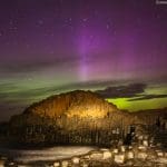 Aurora over the Giant's Causeway by Martin McKenna