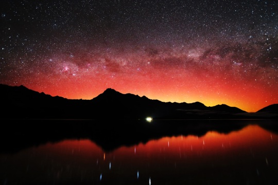 Aurora - . Minoru Yoneto - Queenstown, New Zealand
