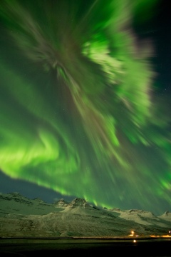 Aurora - Faskrudsfjordur, Iceland - Jónína Óskarsdóttir