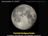 Partial Eclipse Ends