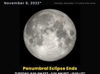 Penumbral Eclipse Ends