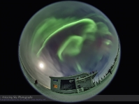 Aurora - Feb 7, 2014 (Fisheye #3)