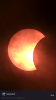 Totality in Frederickburg, TX - Photo by Joe Golebieski