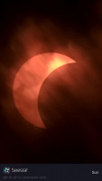 Totality in Frederickburg, TX - Photo by Joe Golebieski