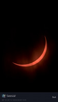 Totality in Frederickburg, TX - Photo by Joe Golebieski