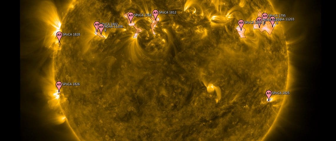At ~20:40 UT on May 9, 2011 the area produced a C5 solar flare.