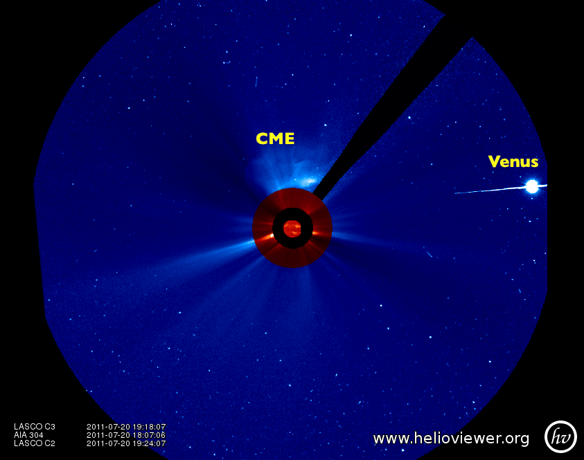 A CME and Venus in LASCO/C3