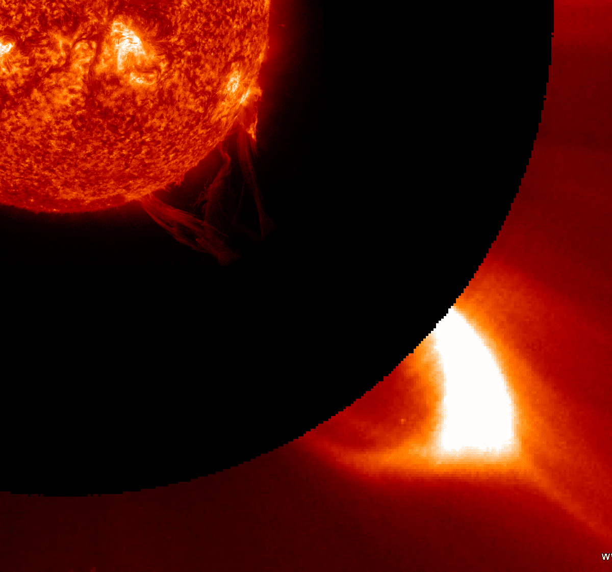 Mercury Bound CME in LASCO/C2