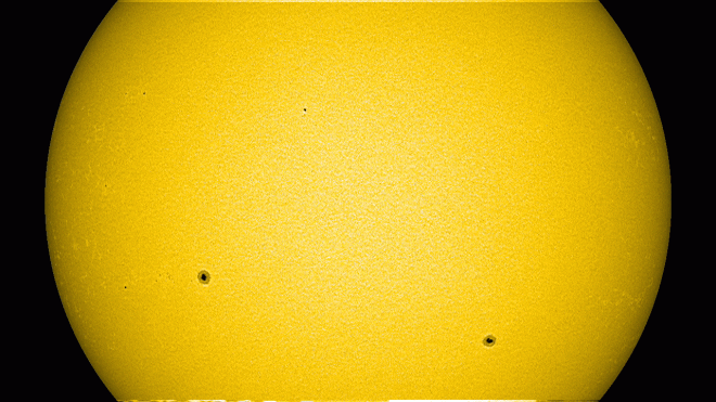 Slightly zoomed-in view of the evolution of AR12192 seen with SDO/HMI, Oct. 15-23, 2014