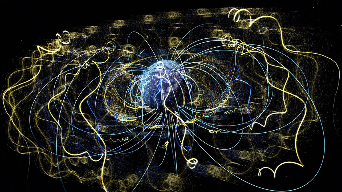 NASA's Van Allen Probes reveal how electrons move through the radiation belts that surround Earth.