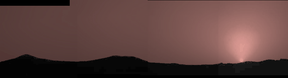 A Rusty Sunset on Mars Credit: IMP Team, JPL, NASA