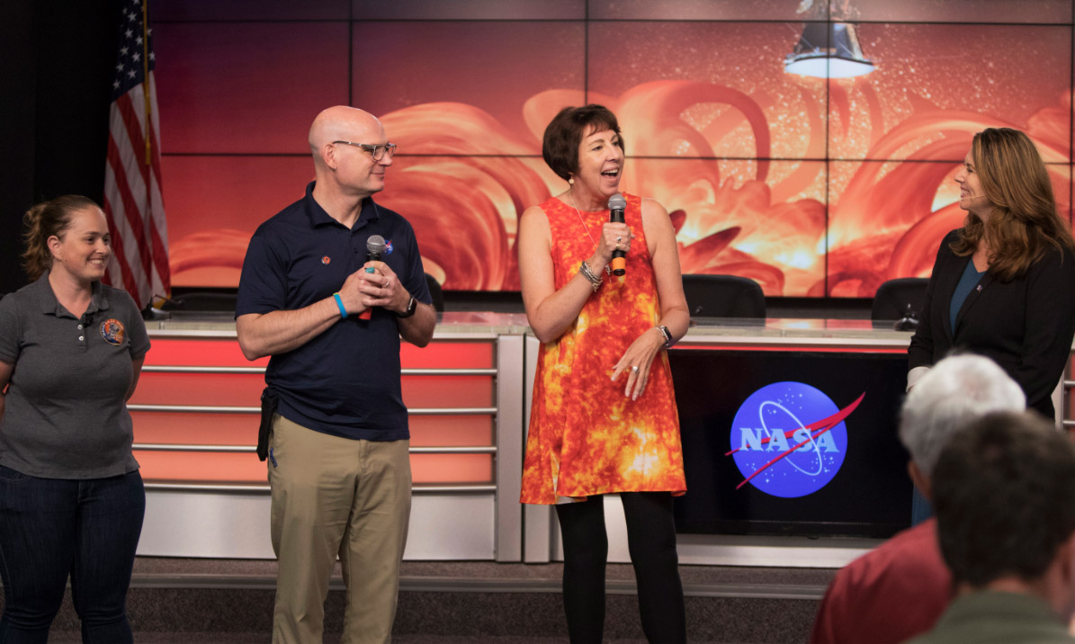 NASA Coverage for Parker Solar Probe - Photo credit: NASA/Frank Michaux