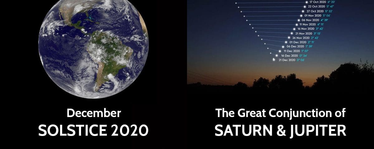 Solstice & the Great Conjunction of Saturn & Jupiter 2020