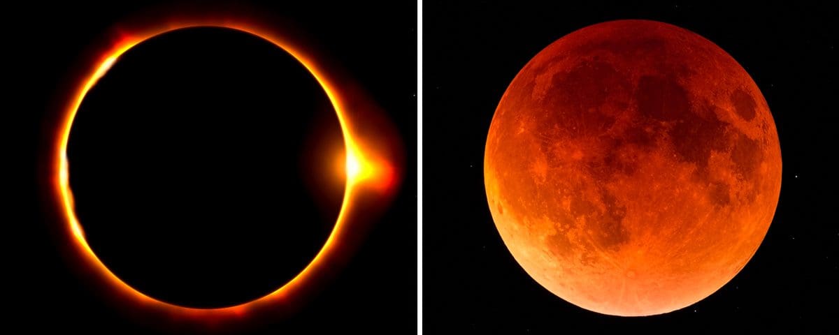 Annular Solar Eclipses & Lunar Eclipse
