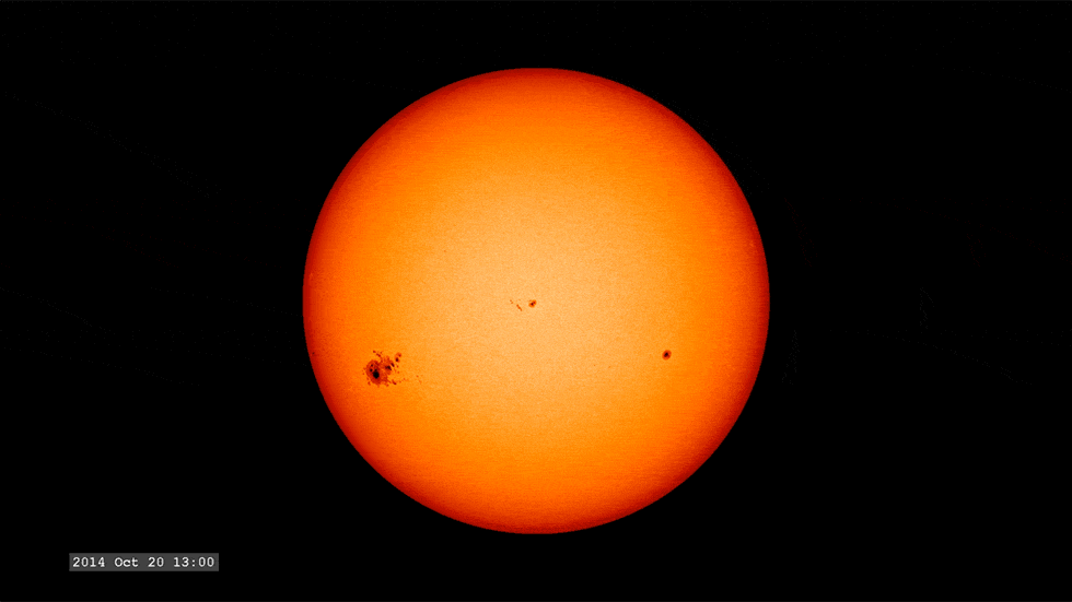 Sunspots - Credit: NASA/SDO