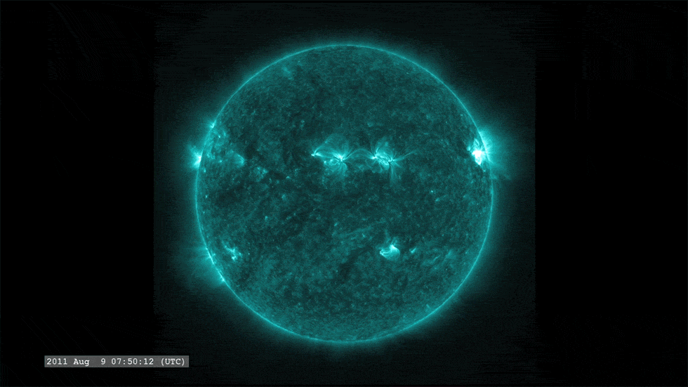 Solar Flare - Credit: NASA/SDO