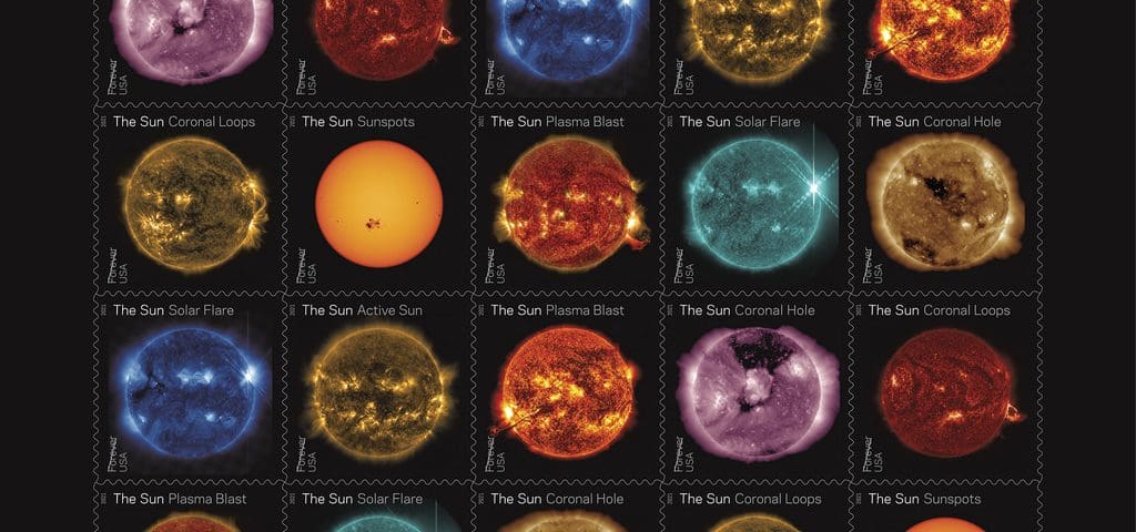USPS Stamps Featuring NASA's Solar Dynamic Observatory