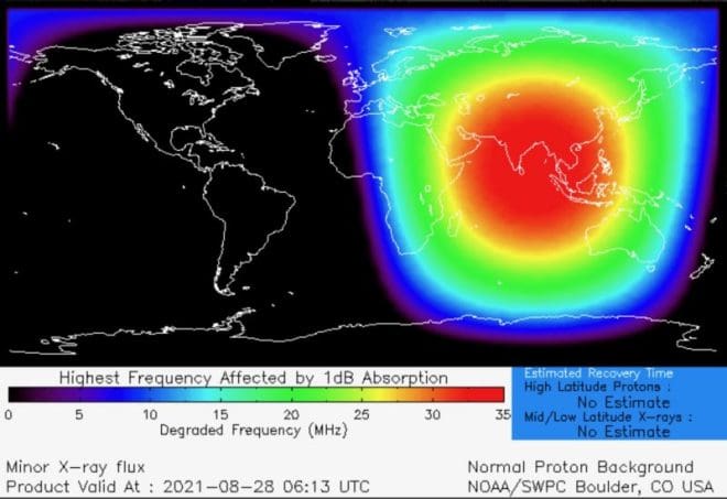 [Alex on EARTHSKY.ORG] Aurora alert! A pair of coronal mass ejections will reach Earth September 1-2, 2021. Though not dangerous to satellites or the grid, they might cause auroras.
