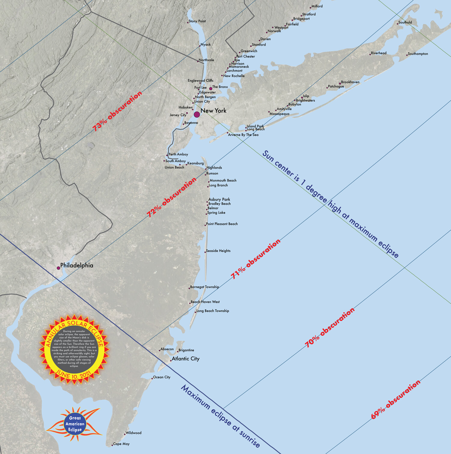 Annular Solar Eclipse – June 10, 2021 - CREDIT: Michael Zeiler, GreatAmericanEclipse.com