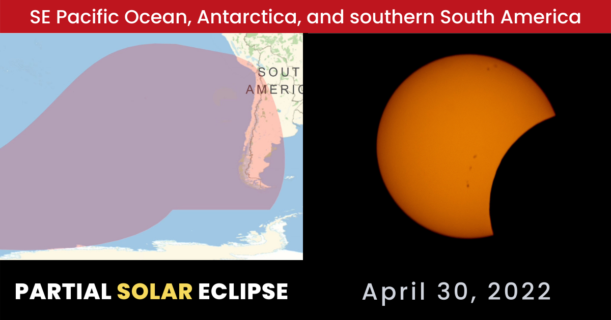 Partial Solar Eclipse — April 30, 2022