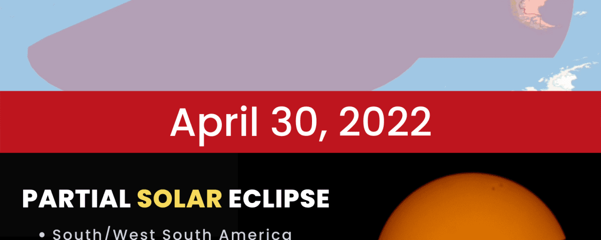 Partial Solar Eclipse — April 30, 2022