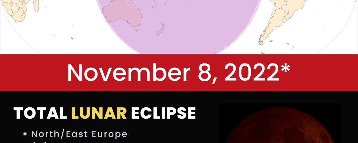 Total Lunar Eclipse — November 7-8, 2022