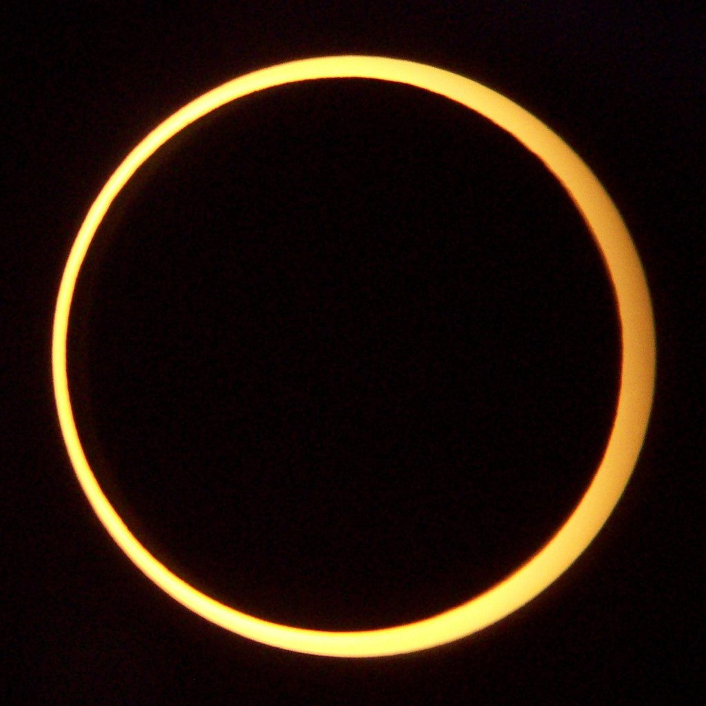 Annular Solar Eclipse - Credit: Smrgeog - Own work, CC BY-SA 3.0