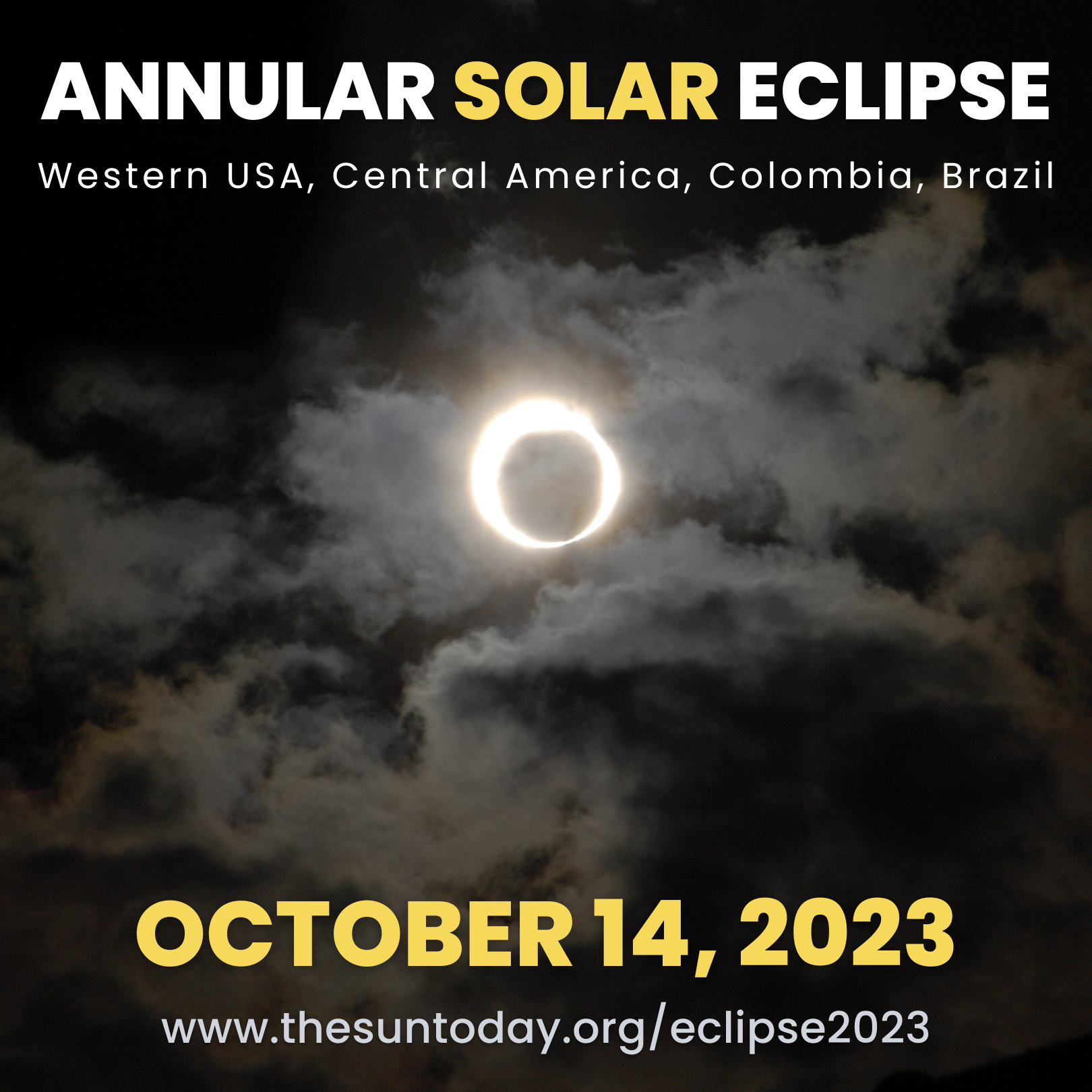 Annular Solar Eclipse - October 14, 2023