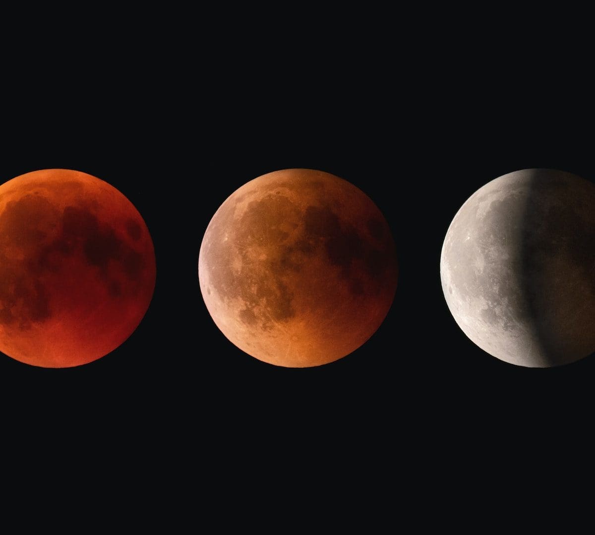 Lunar eclipse - Schauinsland, Freiburg, Germany - Credit: Claudio Testa, Unsplash