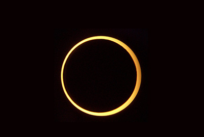 Annular Solar Eclipse - Credit: Smrgeog - Own work, CC BY-SA 3.0