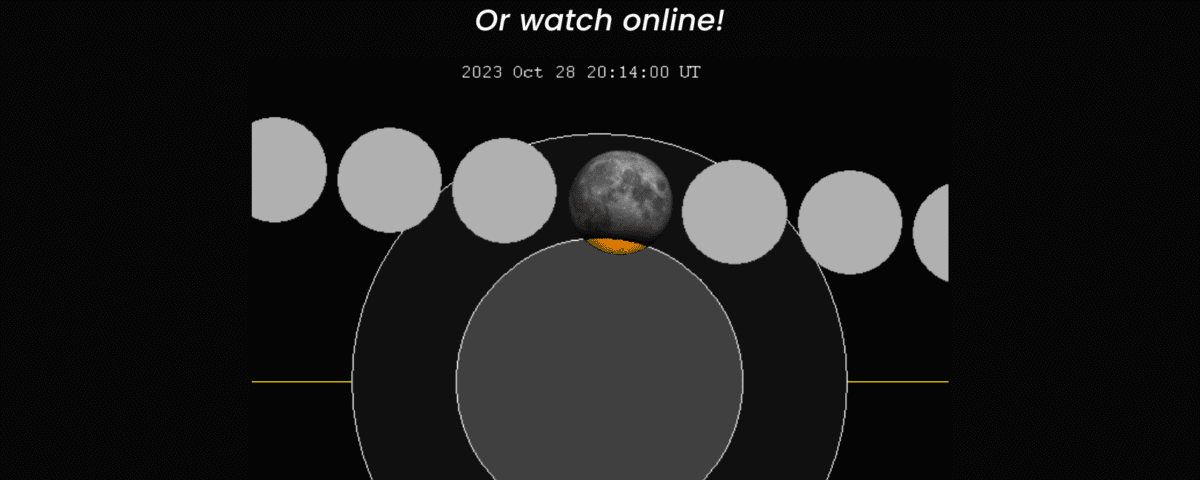 Partial Lunar Eclipse - 10.28.2023