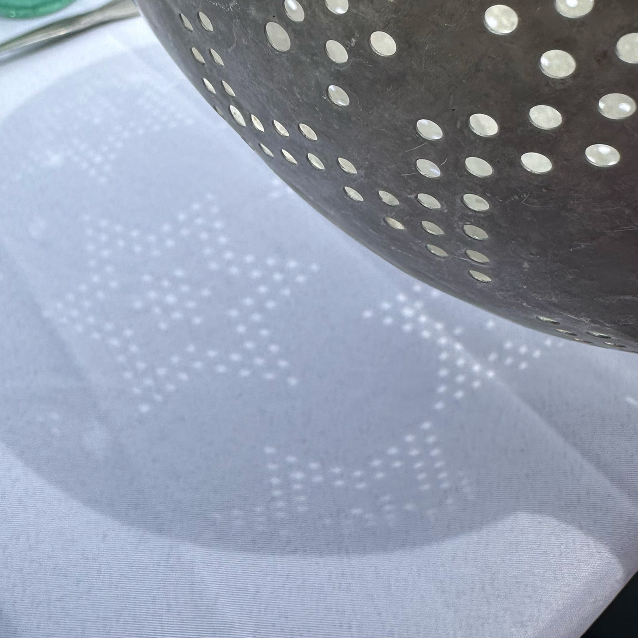 Colander demo for the partial eclipse