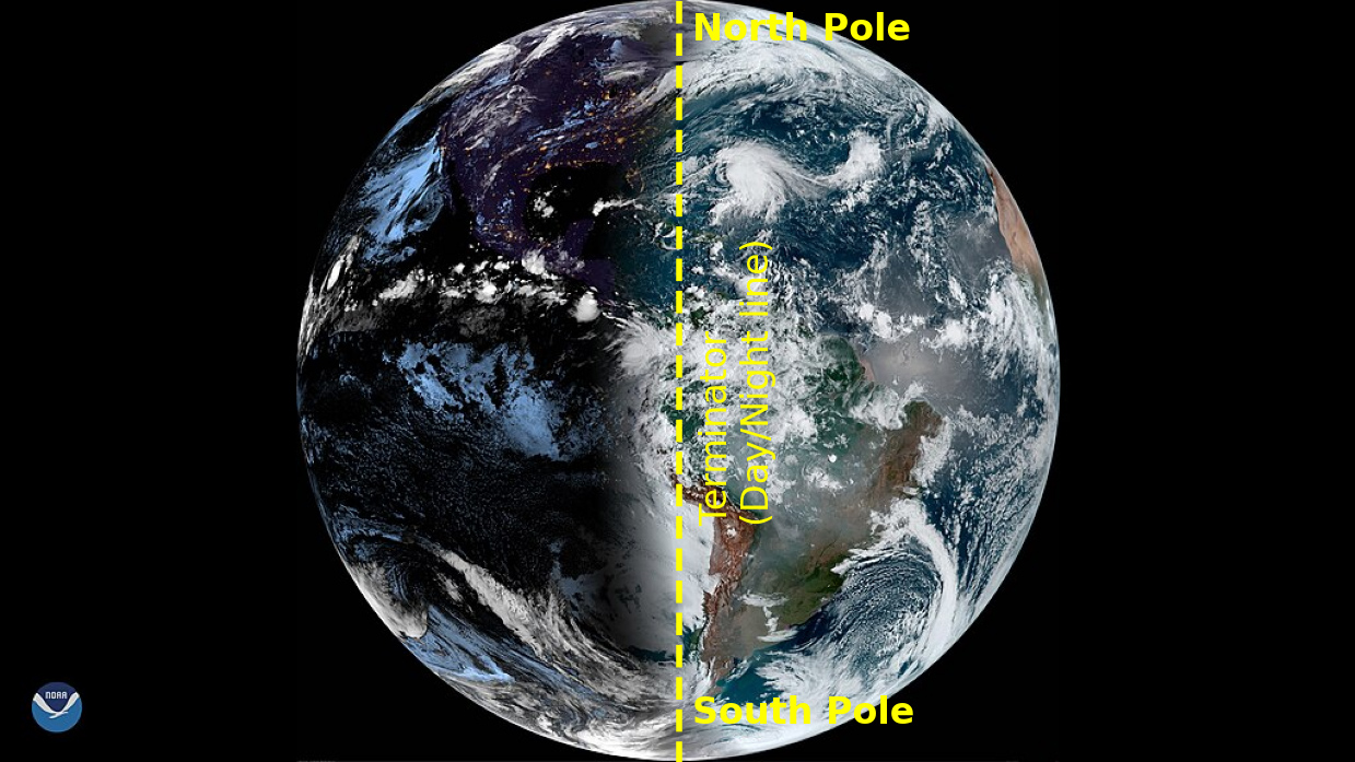 NOAA GOES East image was captured on Sept 23, 2019, at 8:00 a.m. EDT NOAA GOES East image was captured on Sept 23, 2019, at 8:00 a.m. EDT